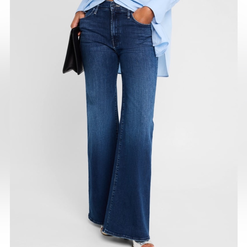 NEW! MOTHER The Hustler Roller Sneak Jeans (26) - Picture 2 of 6